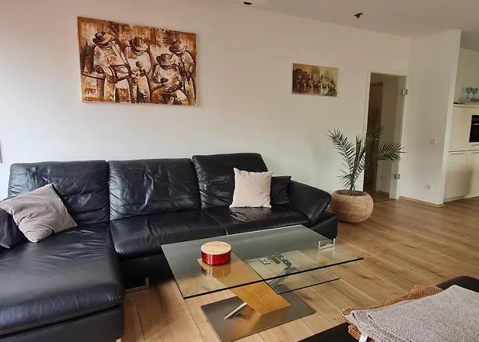 公寓 Luxuswohnung Mit Weserblick Naehe