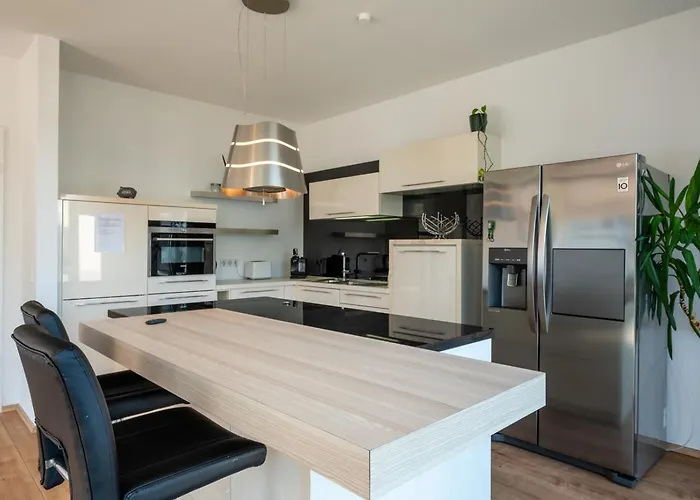 公寓 Luxuswohnung Mit Weserblick Naehe